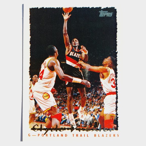 Portland Trailblazers (Clyde Drexler) - BKBL [25_CD10] - Picture 2 of 3